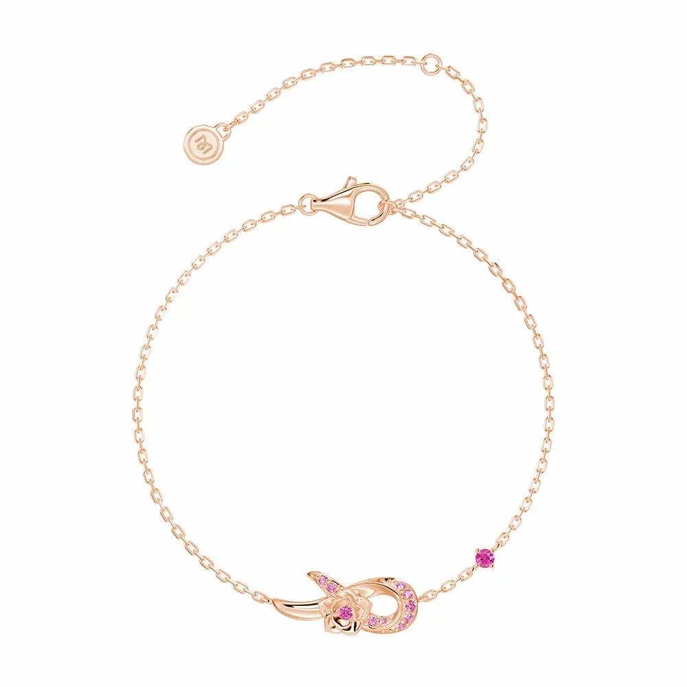 Legitimate Find "Blossom Of Hope" Pink Ribbon Breast Cancer Awareness Bracelet