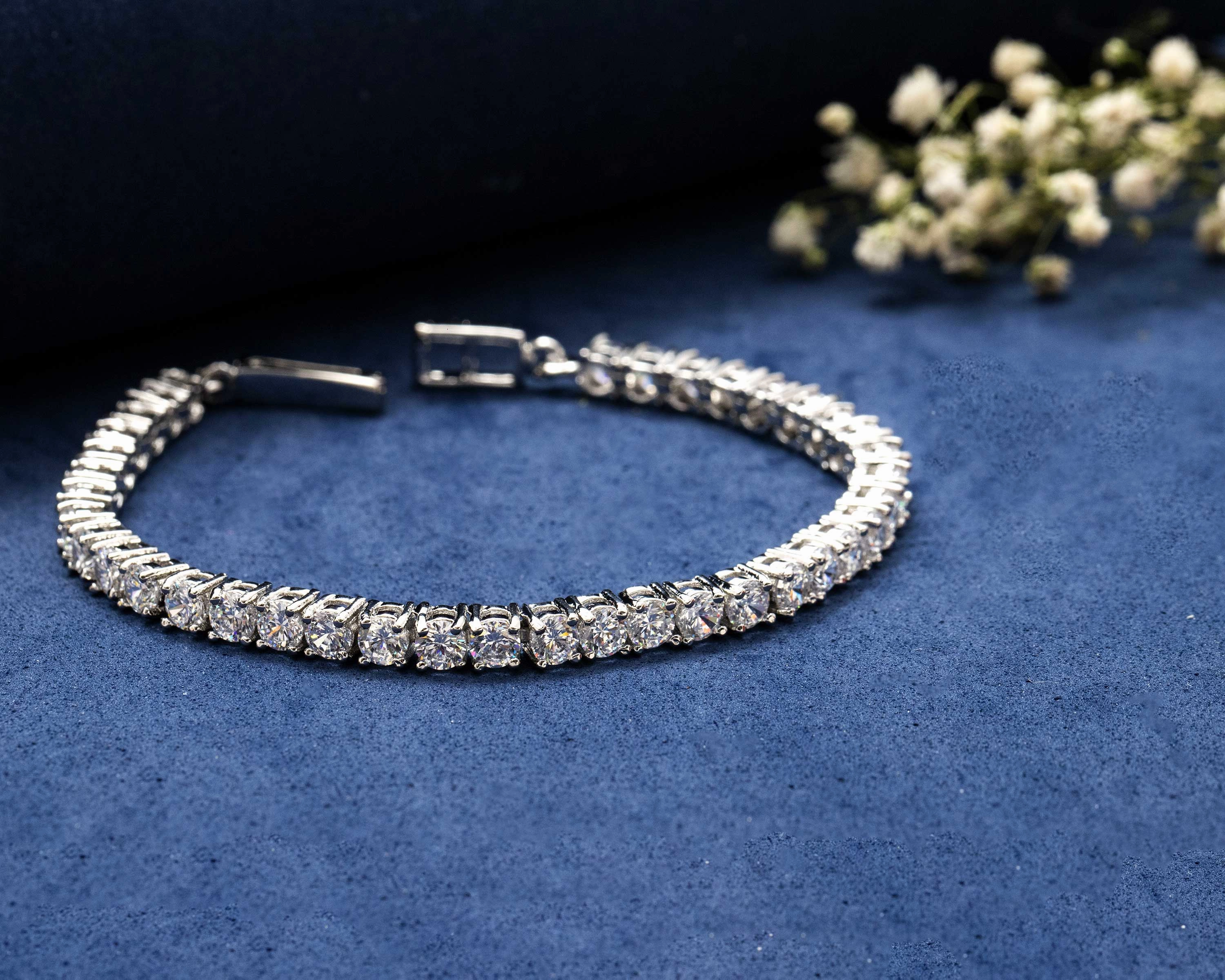 Solitaire tennis bracelet Perpetual Combinations