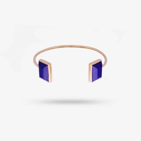 Amare Wear Baguette Lapis Cuff Bracelet Praiseworthy Composites Unique Vision