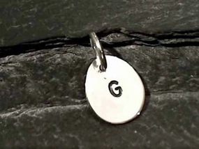Everyday Accessory Sterling Silver Letter "G" Charm