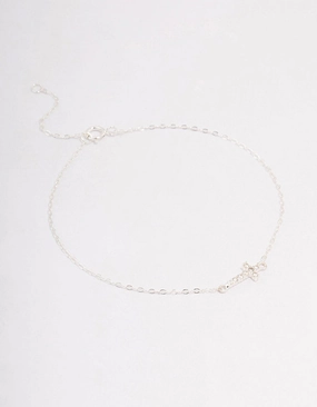 Sterling Silver Horizon Cross Bracelet Distinctive Edge Delightful Fusions