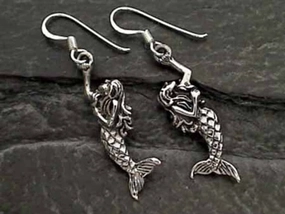 Vogue Touch Sterling Silver Mermaid Earrings