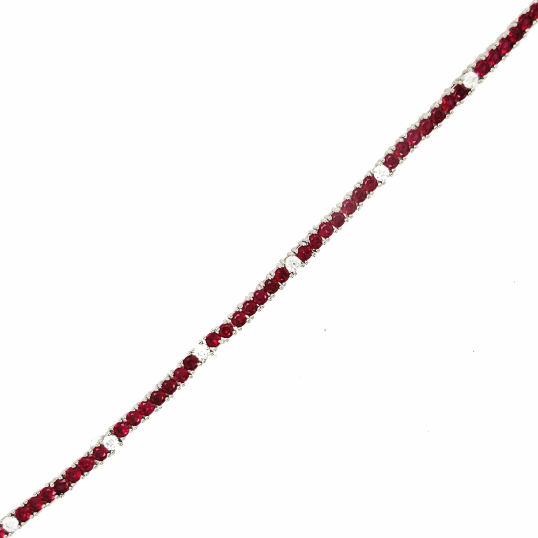 Sterling Silver Ruby, Emerald, and Sapphire Colored CZ Stone Adjustable Tennis Bracelets Gifting Vibes Trendy Layers