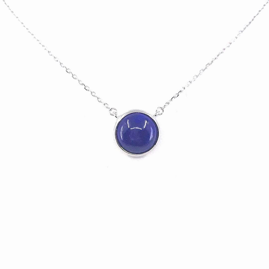 Special Touch Sterling Silver Solitaire Necklace