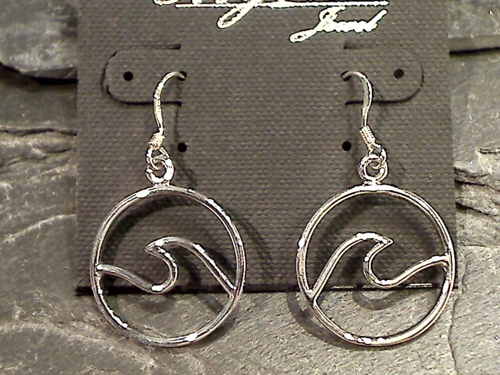 Bold Combo Sterling Silver Wave Earrings
