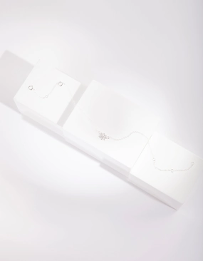 Sterling Silver Lotus Flower Bracelet Good Chemistry Wanderer??s Keepsake