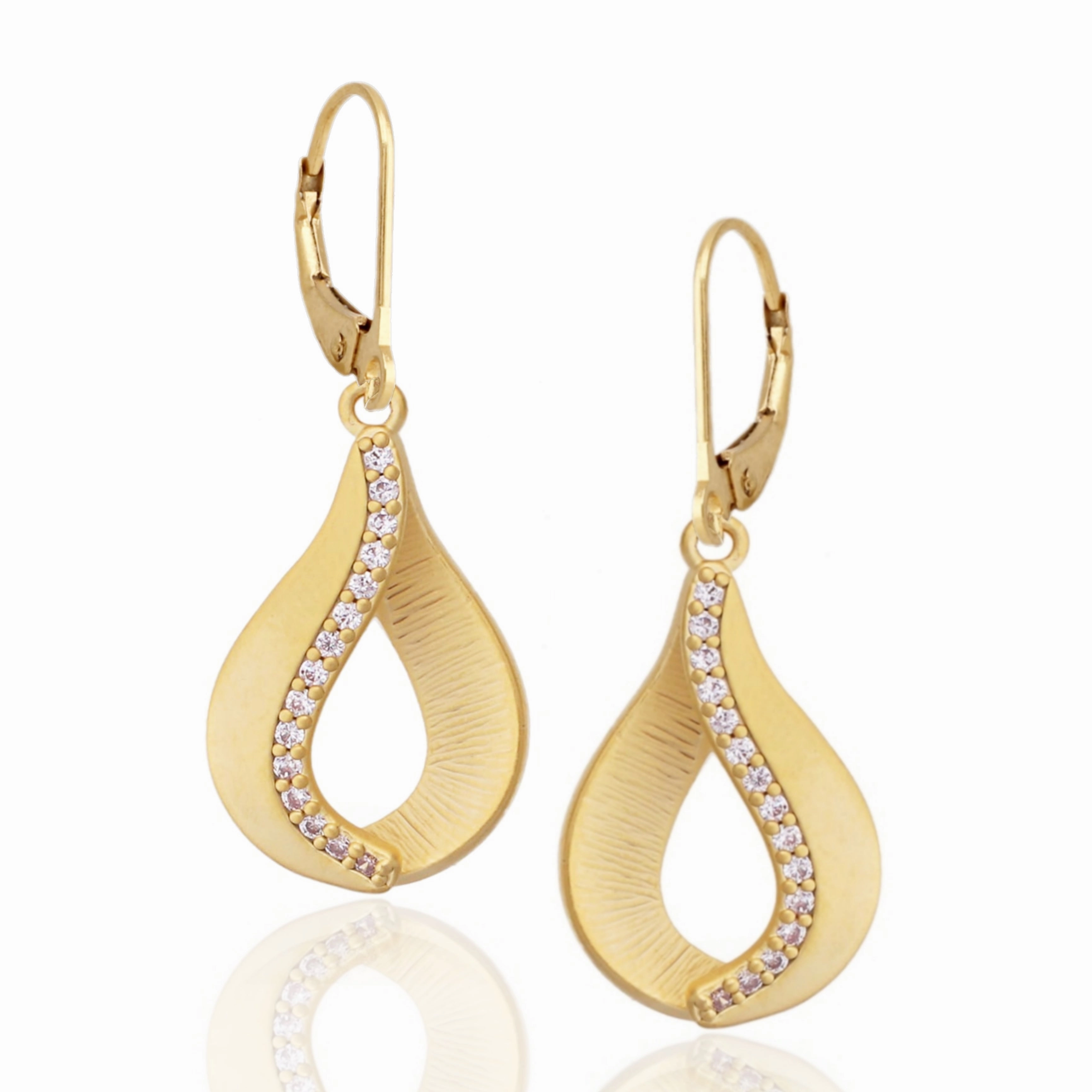 Trendy Detail Sleek Look Surgical Steel Flame Earrings