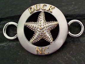 Shimmer Detail Shimmer Light Duck, NC Topper - Starfish