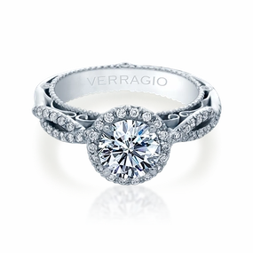 Diamond Engagement Ring Verragio Venetian Collection 5005R Delicate Look