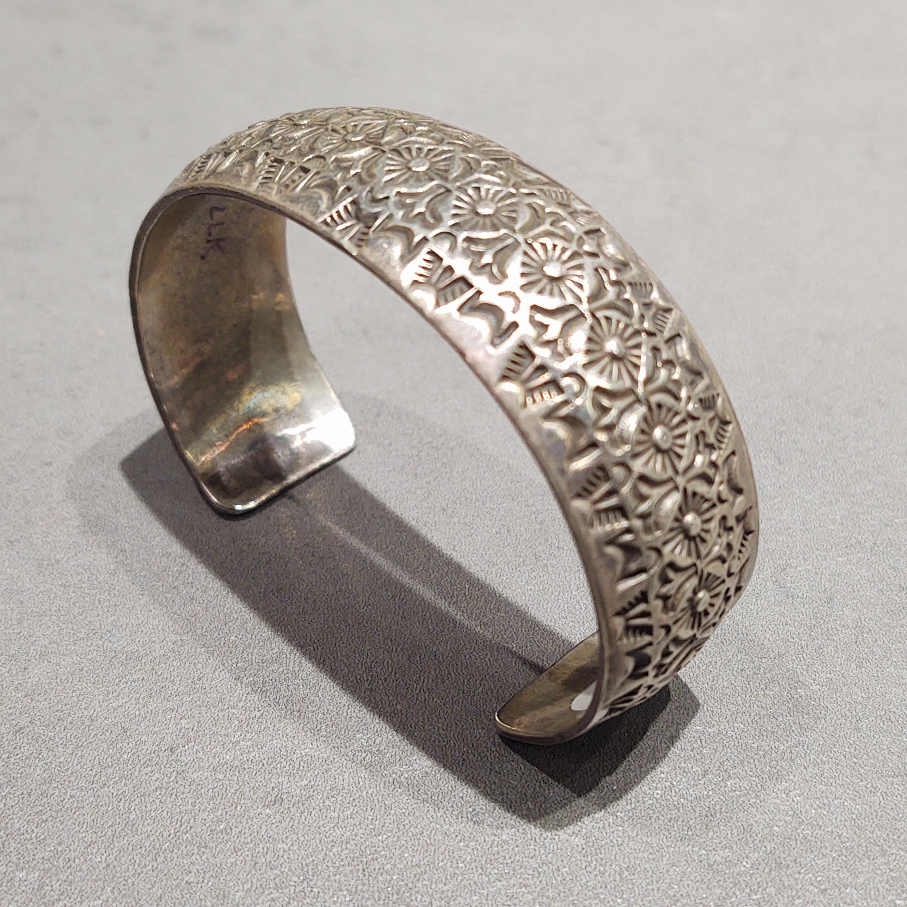 Graceful Touch H. Piaso Sterling Silver Bracelet - Handmade Native American