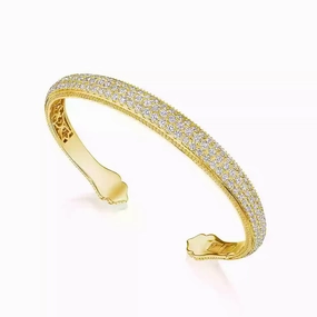 Simple Grandeur Verragio Veritage Collection Piazza Diamond Pave Cuff