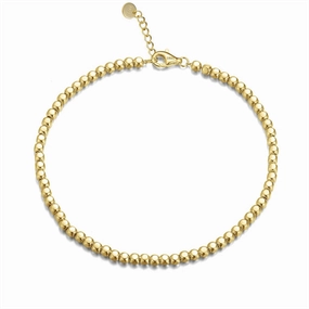 Sterling Silver Gold-Plated or Rhodium Plated Balls Bracelet Wedding guest