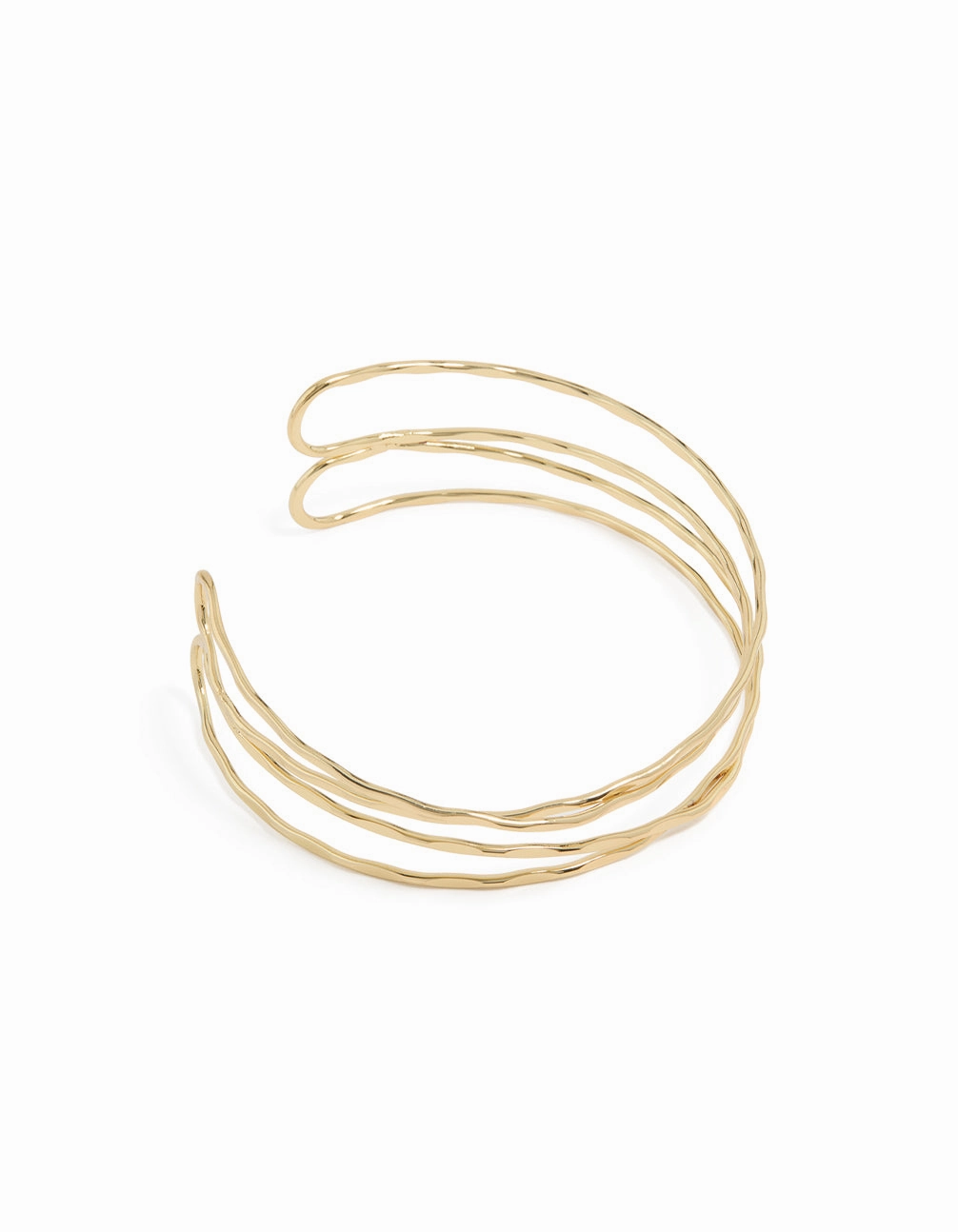Uncommon Vision Gold Plated Wire Arm Cuff